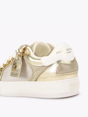 Kurt Geiger London Gold Southbank Trainers - Image 5 of 5