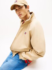 Gold - Tommy Jeans Twill Zip-Thru Jacket - Bild 5 von 6