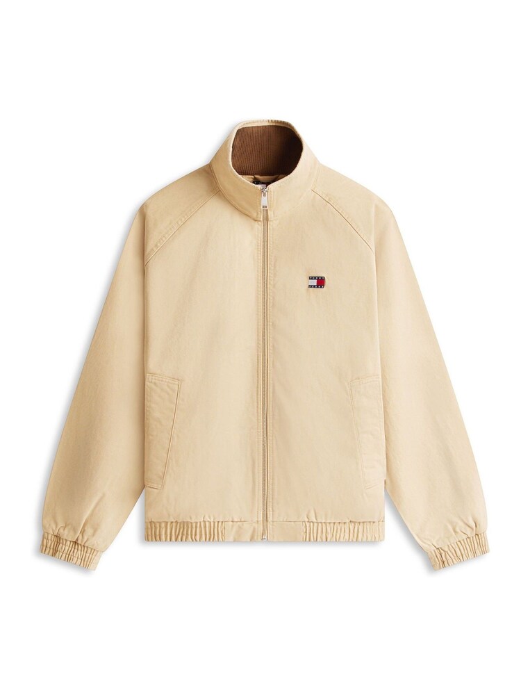 Gold - Tommy Jeans Twill Zip-Thru Jacket - Bild 6 von 6