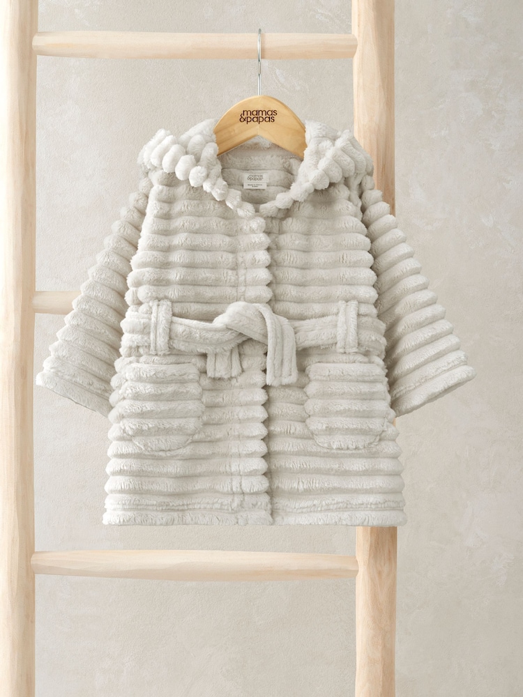 Mamas & Papas Brown Bear Dressing Gown - Image 1 of 3