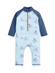 Mamas & Papas Blue Squid Print Rashsuit - Image 2 of 3