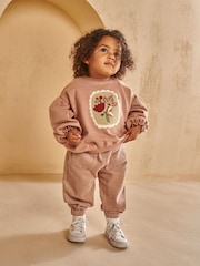 Mamas & Papas Pink Cord Trousers with Elasticated Cuffs - Image 1 of 6