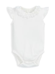 Mamas & Papas Pink Floral Bodysuit & Tutu Set - Image 4 of 4