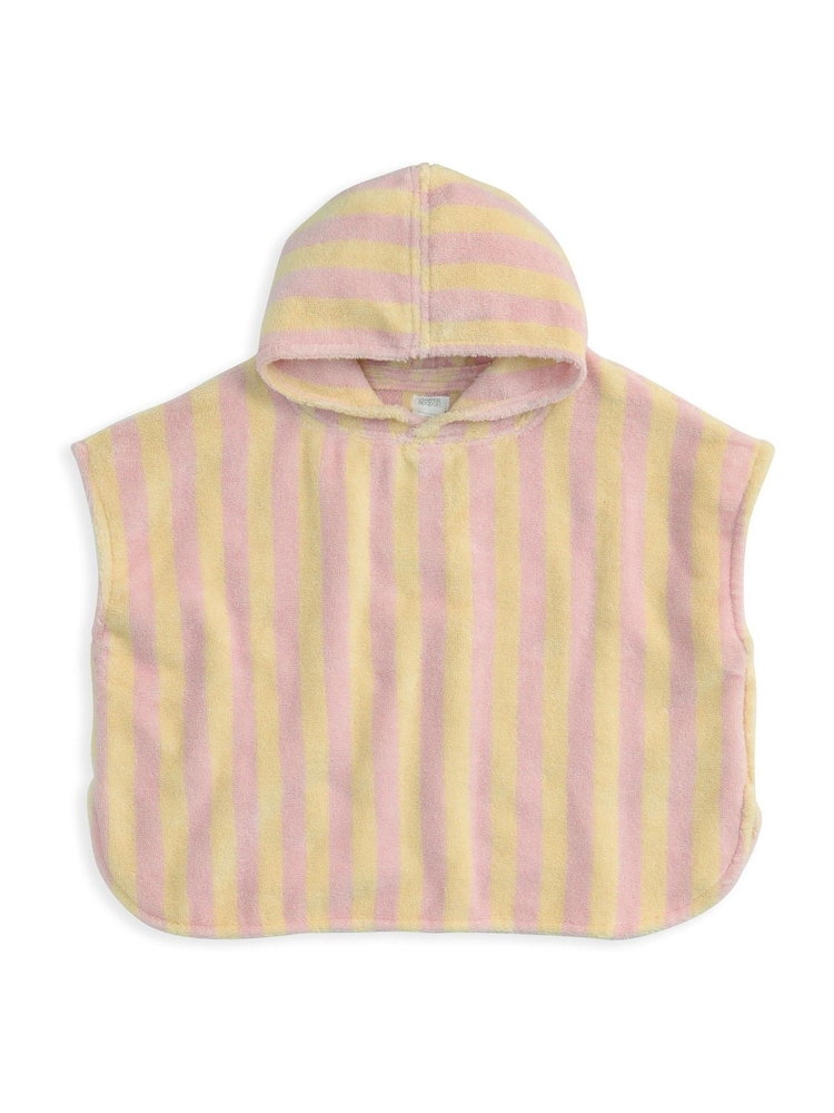 Mamas & Papas Pink Stripe Towelling Poncho - Image 2 of 3