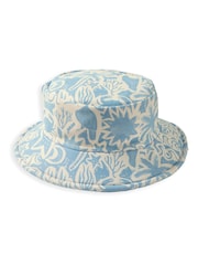 Mamas & Papas Blue Toucan Print Bucket Hat - Image 2 of 3