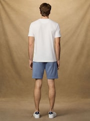 Hackett White Short Sleeve Panel T-Shirt - Image 5 of 8