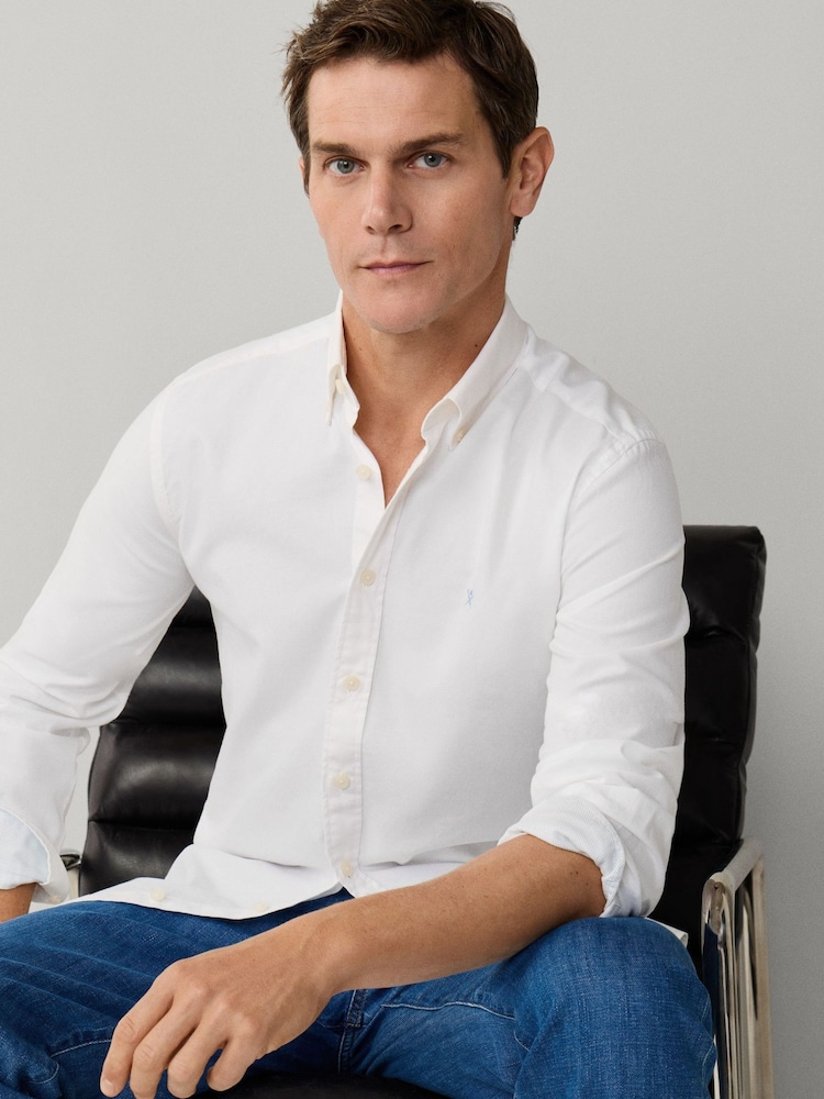 Hackett Dyed Oxford Shirt - Image 1 of 7