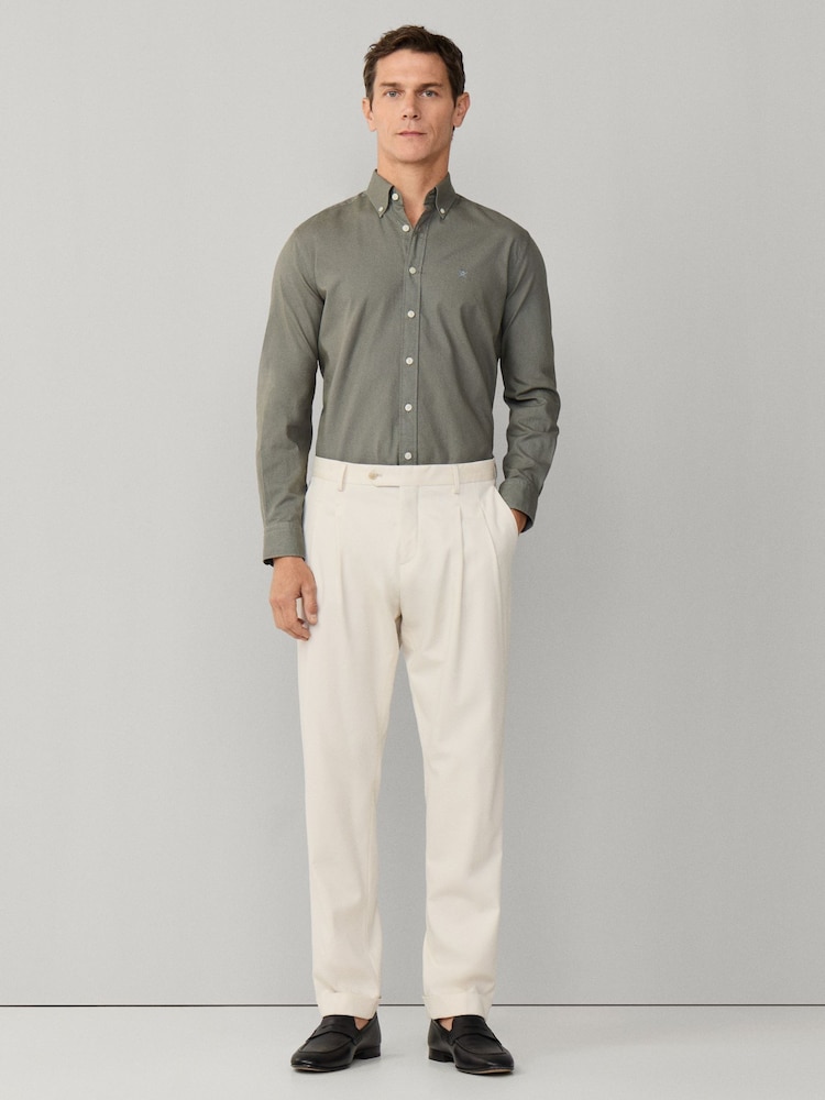 Hackett Dyed Oxford Shirt - Image 7 of 7