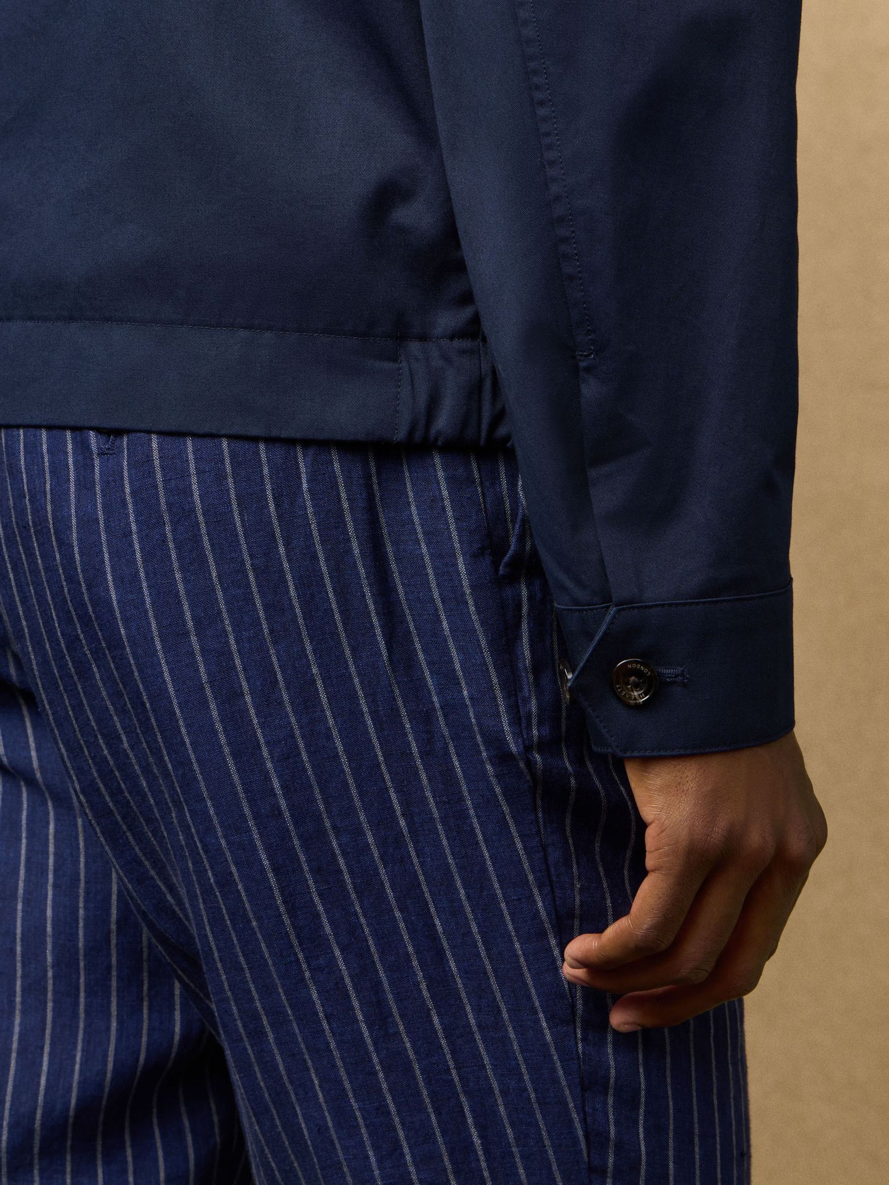 Buy Hackett Blue Coach Jacket from the Next UK online shop