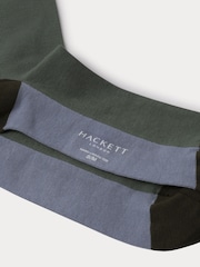 Hackett Combed Cotton Colour Block Socks - Image 3 of 4