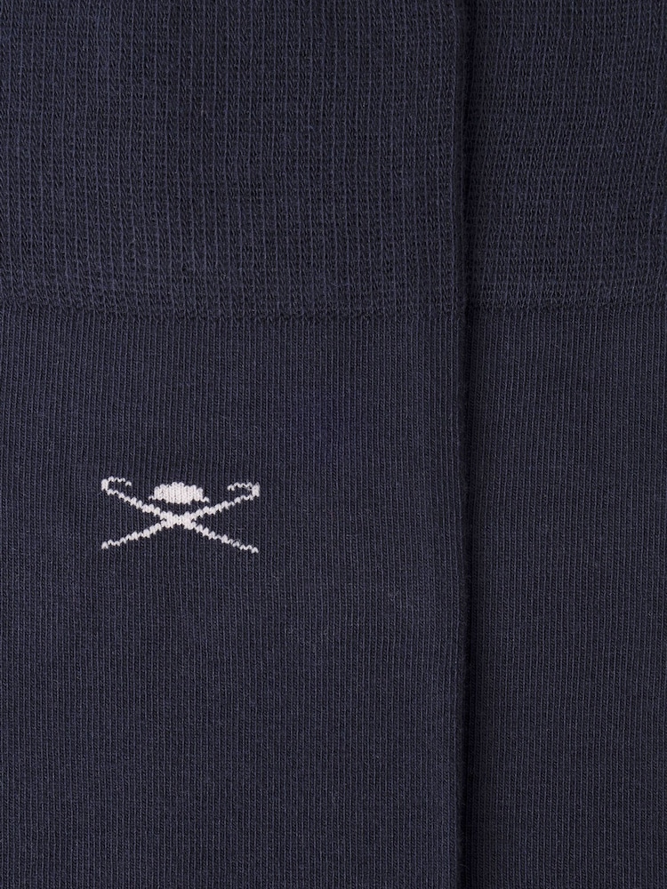 Hackett Combed Cotton Colour Block Socks - Image 4 of 4 Hackett Combed Cotton Colour Block Socks - Image 4 of 4