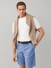 Hackett Light Blue Kensington Lightweight Shorts - Image 1 of 6