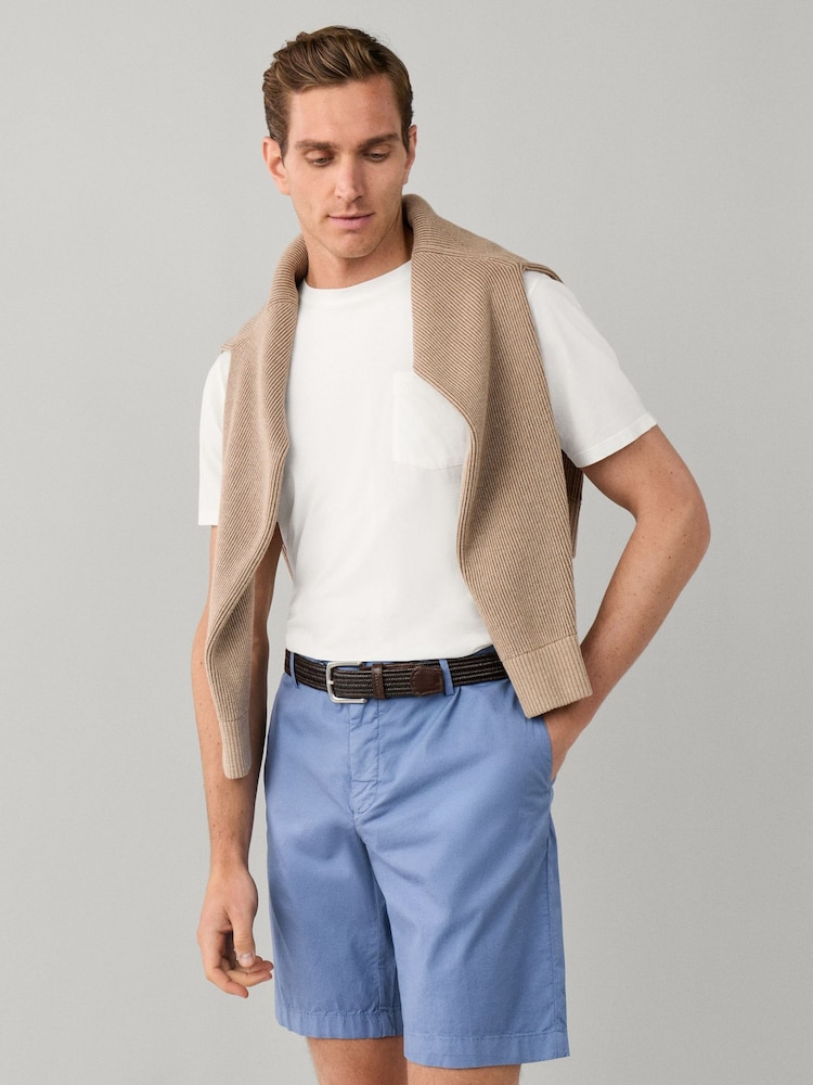 Hackett Light Blue Kensington Lightweight Shorts - Image 1 of 6