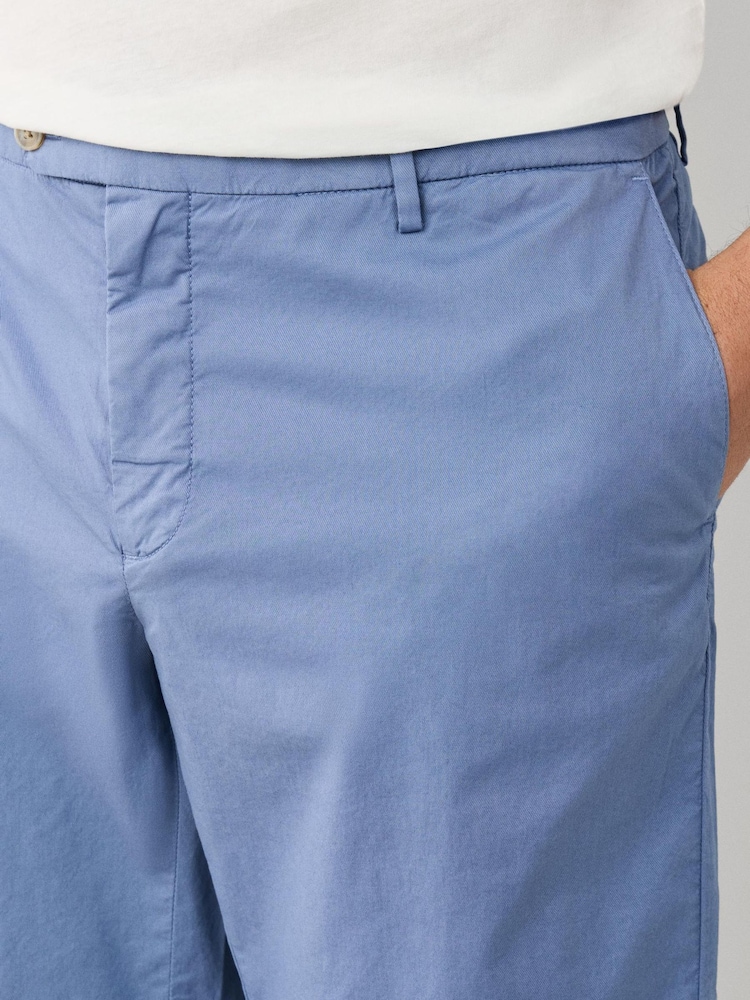 Hackett Light Blue Kensington Lightweight Shorts - Image 6 of 6