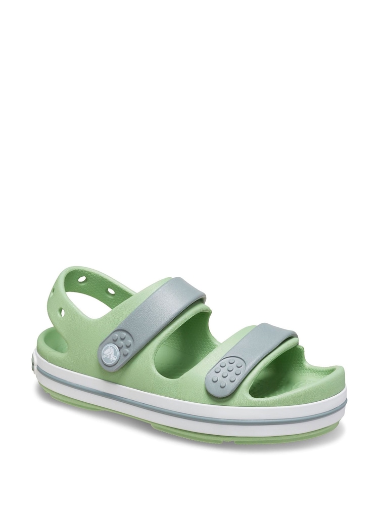 Crocs Green Crocband Play Sandals - Image 2 of 5 Crocs Green Crocband Play Sandals - Image 2 of 5