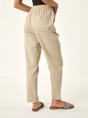 كريم - بنطلون بخصر قابل للتمدد من Roman - Image 3 of 5