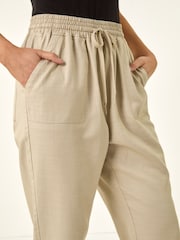 كريم - بنطلون بخصر قابل للتمدد من Roman - Image 5 of 5