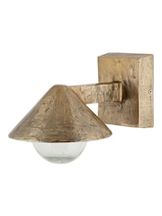 Nkuku Antique Brass Rhya Outdoor Wall Lamp - Image 3 of 3