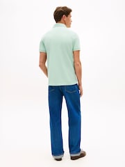 Tommy Hilfiger Green 1985 Regular Fit Pique Polo Shirt - Image 3 of 5