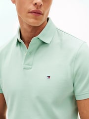 Tommy Hilfiger Green 1985 Regular Fit Pique Polo Shirt - Image 4 of 5