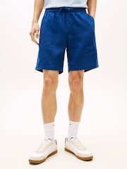 Tommy Hilfiger Dover Linen Blend Inseam Chino Shorts - Imaginea 1 din 5