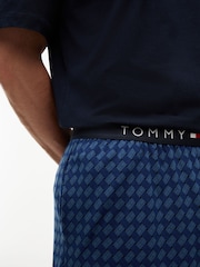 Tommy Hilfiger Original Print Jersey Shorts Pyjamas Set - صورة 4 من 4
