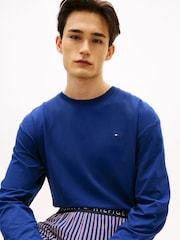 Tommy Hilfiger Blue Original Jersey Print Pyjamas Set - Image 3 of 5