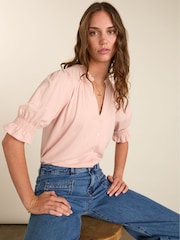 Baukjen Pink Noa Short Sleeve Blouse - Image 4 of 8