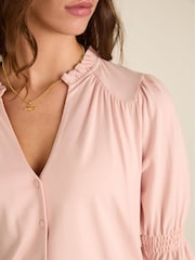 Baukjen Pink Noa Short Sleeve Blouse - Image 6 of 8