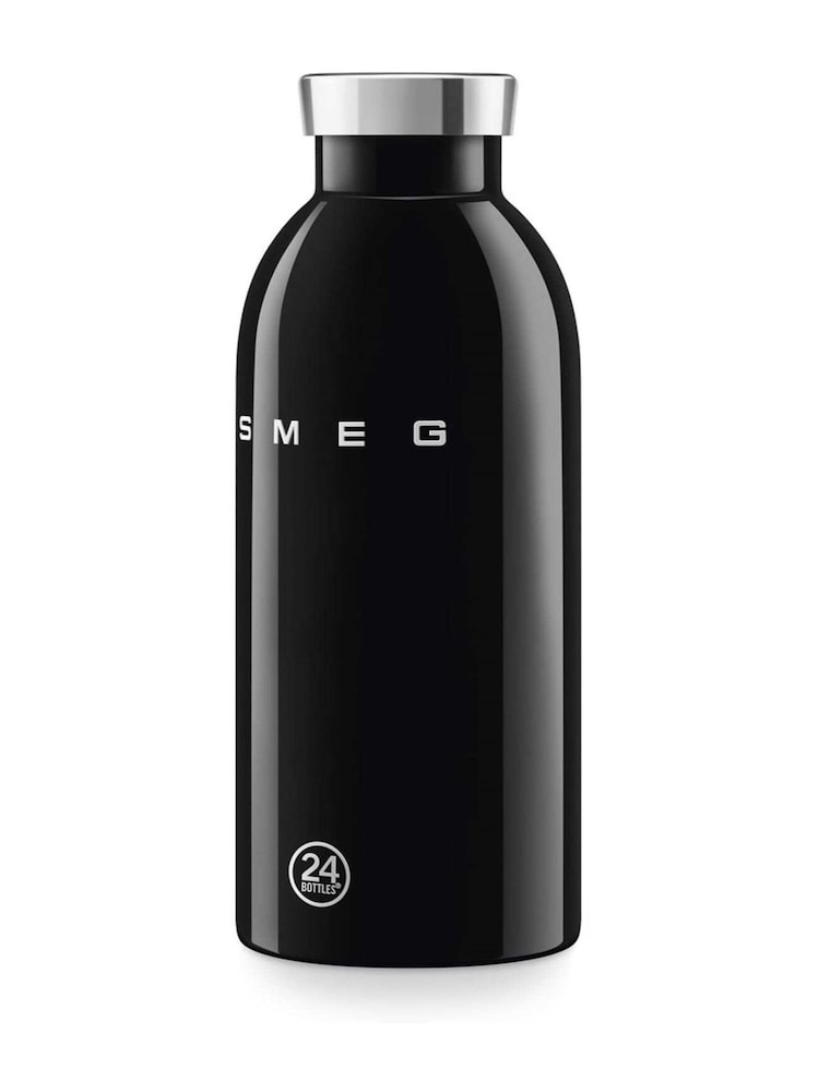 Smeg Black 24Bottles Lightweight and Leakproof Clima Water Bottle - Image 1 of 4
