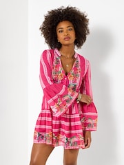 Joe Browns Pink Sunny Vibes Tunic - Image 1 of 5