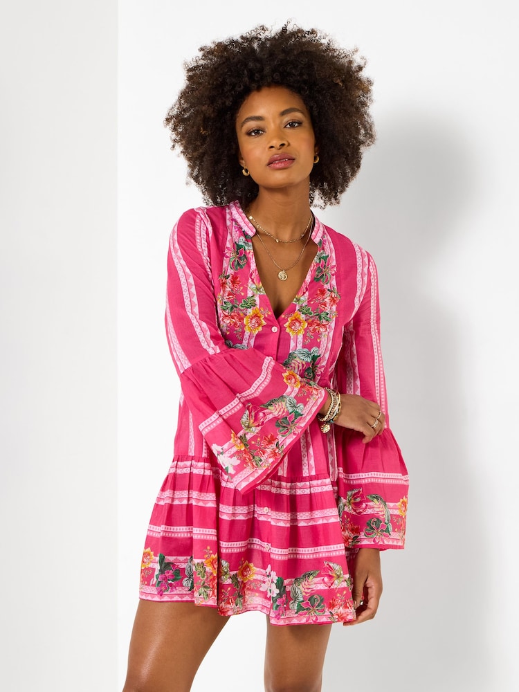 Joe Browns Pink Sunny Vibes Tunic - Image 1 of 5