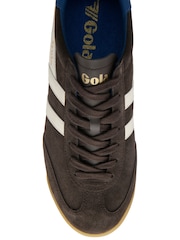 Gola Brown Torpedo Suede Lace Up Trainers - Image 4 of 4