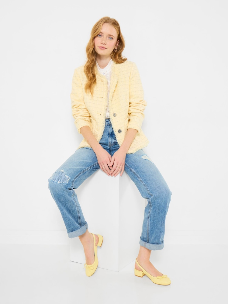Joe Browns Yellow Polly Boucle Jacket - Image 1 of 6