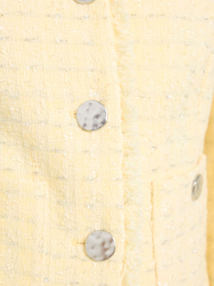 Joe Browns Yellow Polly Boucle Jacket - Image 2 of 6