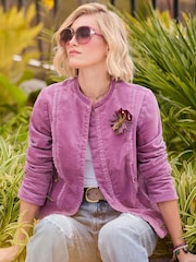 Joe Browns ז'קט מולסקין בסגנון צבאי - תמונה 1 מתוך 7