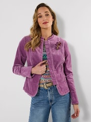 Joe Browns ז'קט מולסקין בסגנון צבאי - תמונה 2 מתוך 7