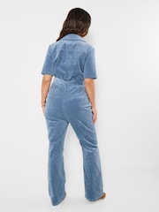 Joe Browns Blue Pixie Stretch Cord Jumpsuit - Image 4 of 5