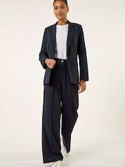 Roman Blue Tailored Collar & Revere Blazer - Image 2 of 5