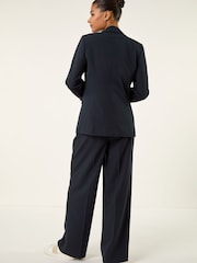 Roman Blue Tailored Collar & Revere Blazer - Image 3 of 5