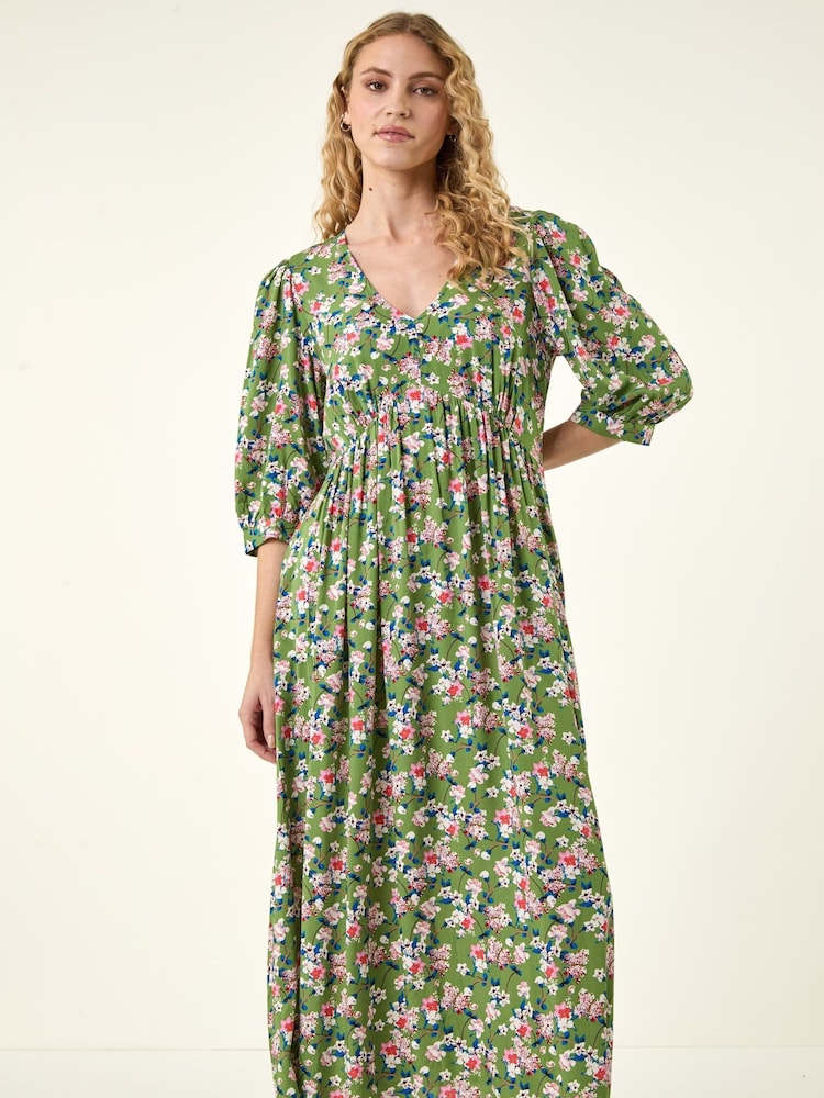 فستان متوسط الطول طبعة زهور من Roman - Image 2 of 5 فستان متوسط الطول طبعة زهور من Roman - Image 2 of 5