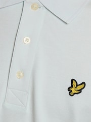 Lyle & Scott Ash Grey Classic Polo Shirt - Image 4 of 4