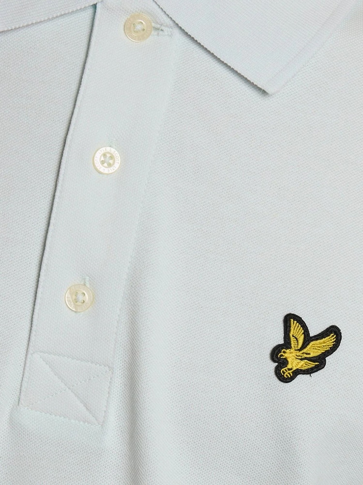 Lyle & Scott Ash Grey Classic Polo Shirt - Image 4 of 4 Lyle & Scott Ash Grey Classic Polo Shirt - Image 4 of 4