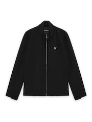 Lyle & Scott Black Mesh Back Softshell Funnel Neck Jacket - Image 5 of 6