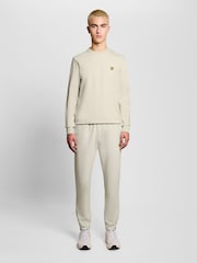 Lyle & Scott Brown Crew Neck Fly Fleece - Image 2 of 6