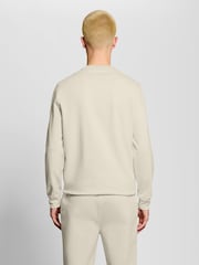 Lyle & Scott Brown Crew Neck Fly Fleece - Image 3 of 6