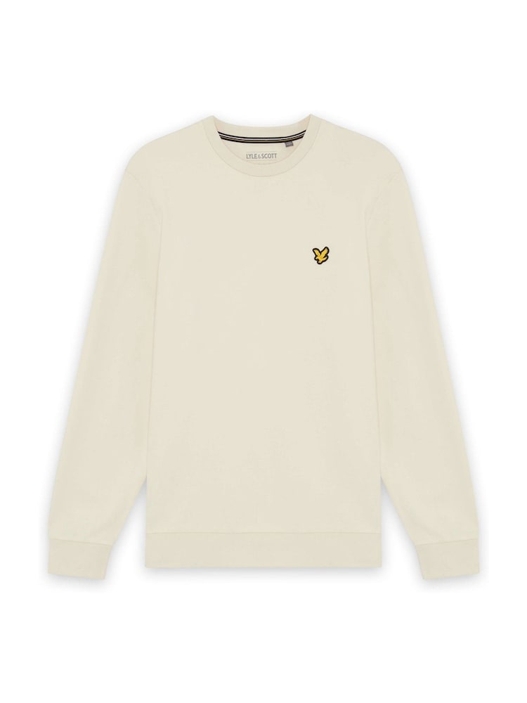Lyle & Scott Brown Crew Neck Fly Fleece - Image 6 of 6