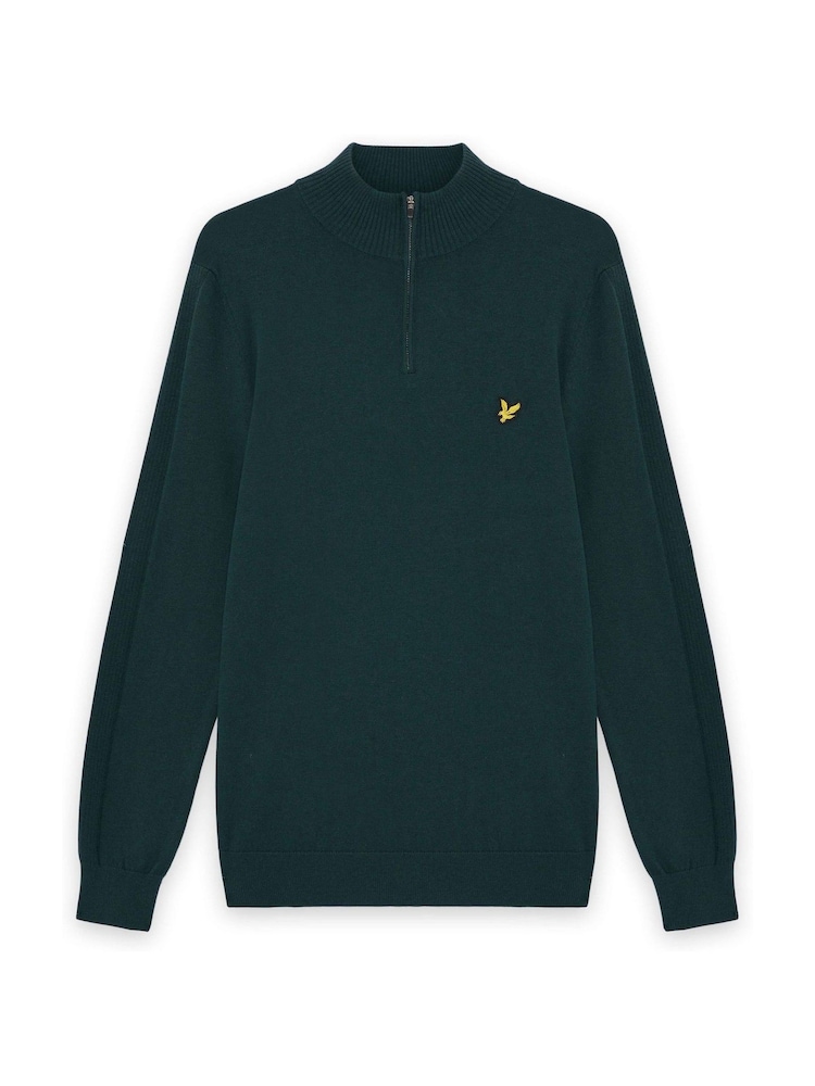 Lyle & Scott Green Golf 1874 Quarter Zip Jumper - Image 6 of 6