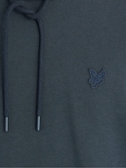 Lyle & Scott Blue Superfine Pullover Hoodie - Image 6 of 6