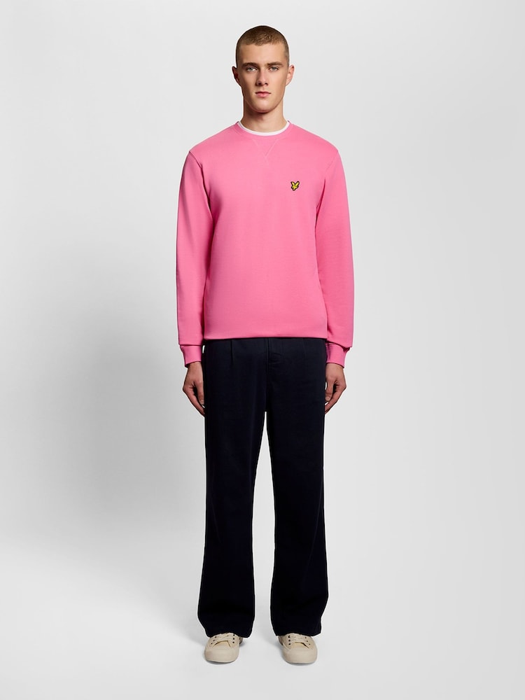 Lyle & Scott Pink Crew Neck Sweatshirt - Image 2 of 5